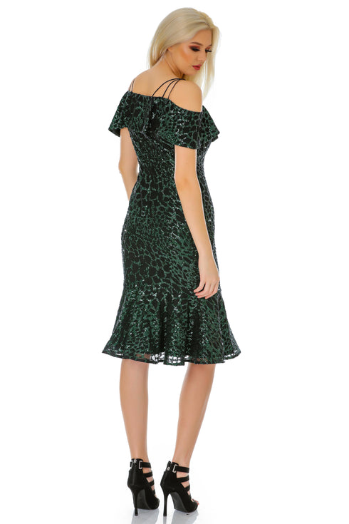 Rochie tull paietat T-67